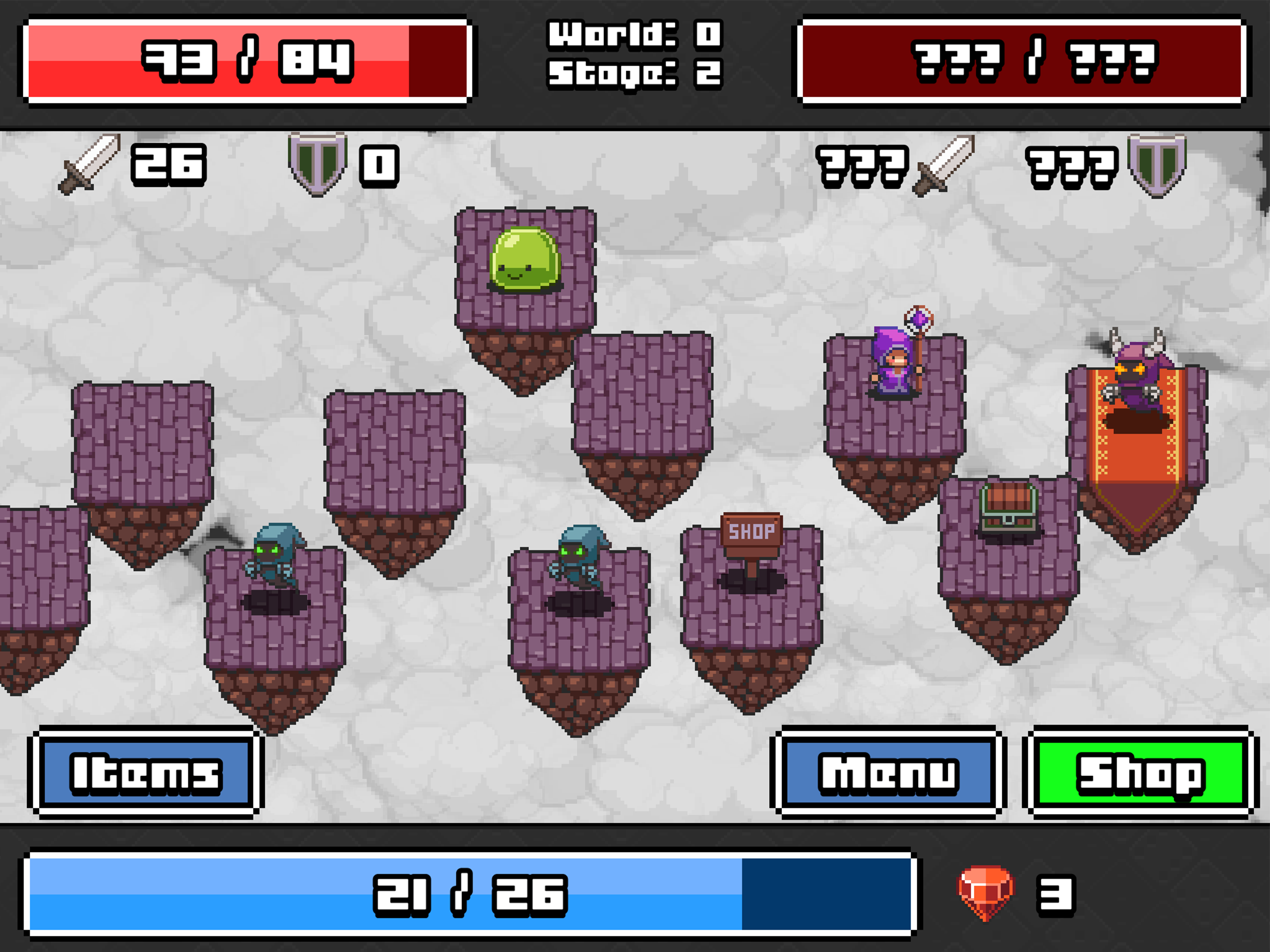 Dice Mage ゲームのスクリーンショット