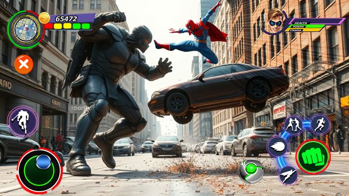 Spider Hero Fight: Hero Games Game Screenshot