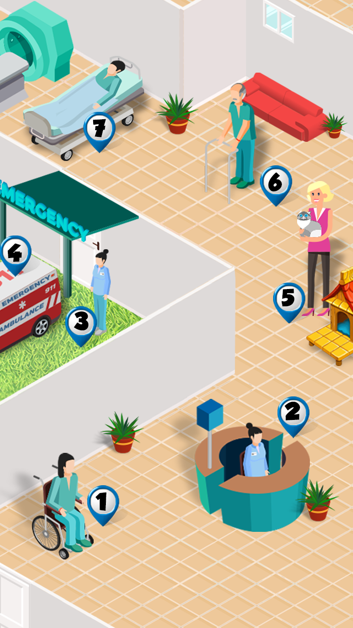 Ambulance Doctor Simulator Game Screenshot