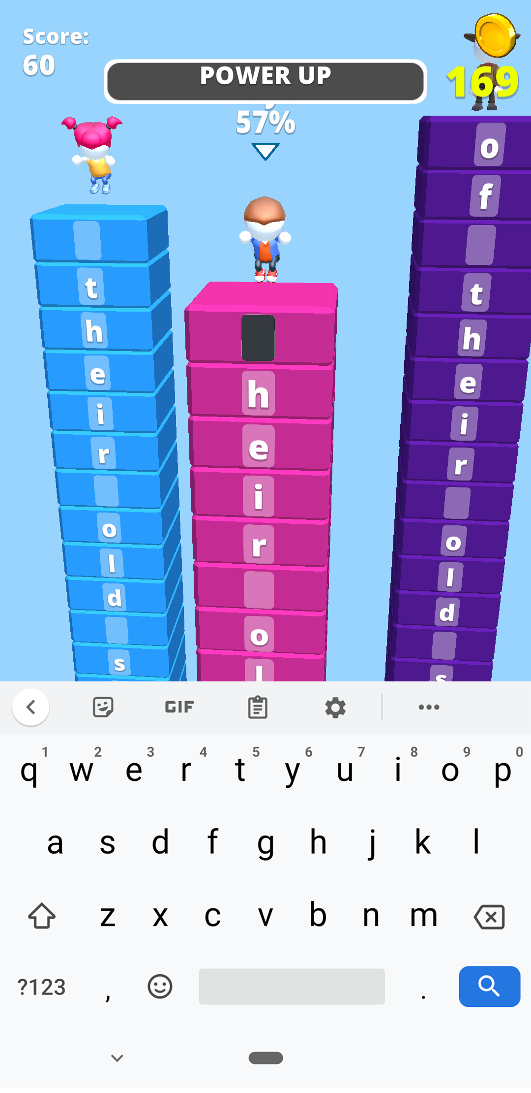 Cuplikan Layar Game Tower Type