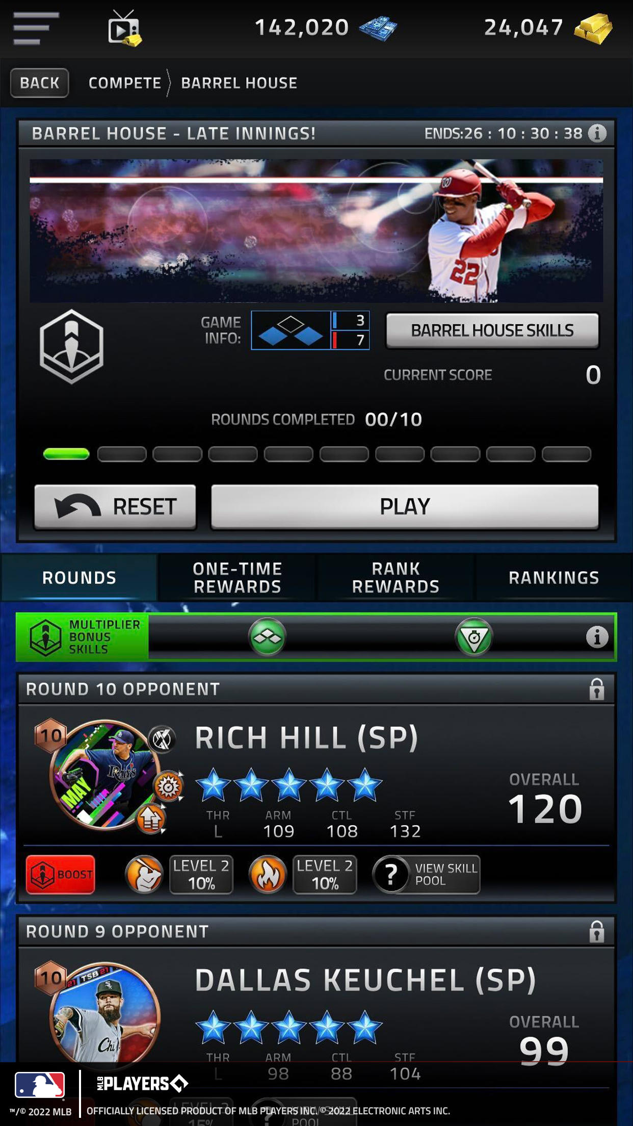 MLB Tap Sports Baseball 2022 Game Screenshot