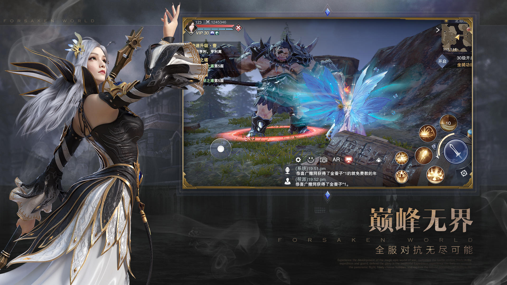 Скриншот игры 新神魔大陆