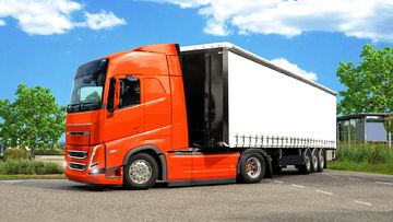 Euro Truck Driver Simulator 3D Game Screenshot