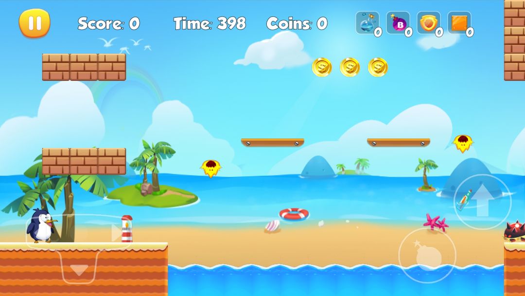 Penguin Run screenshot game