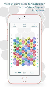 Cuplikan Layar Game Hexic - the original game