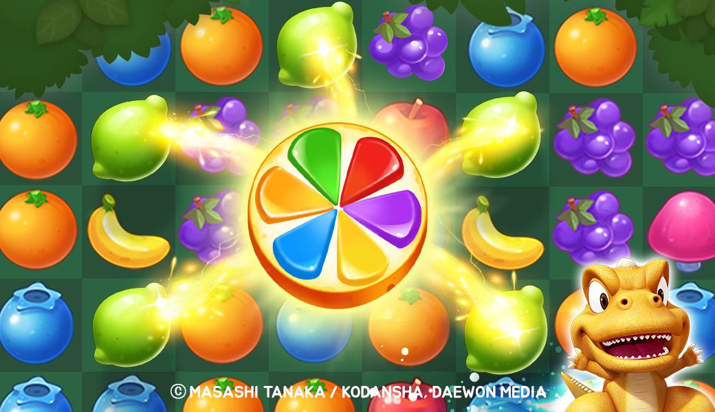 GON: Fruits Match3 Puzzle screenshot game