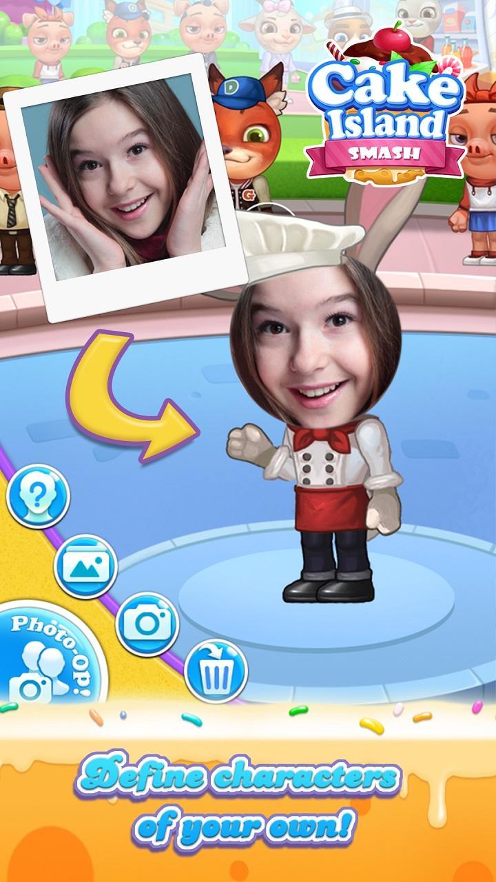 Cake Island Smash Game Screenshot