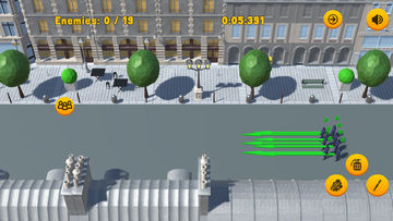 Cuplikan Layar Game Baguette Wars