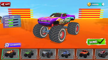 Mega Monster Truck Driving Game Screenshot