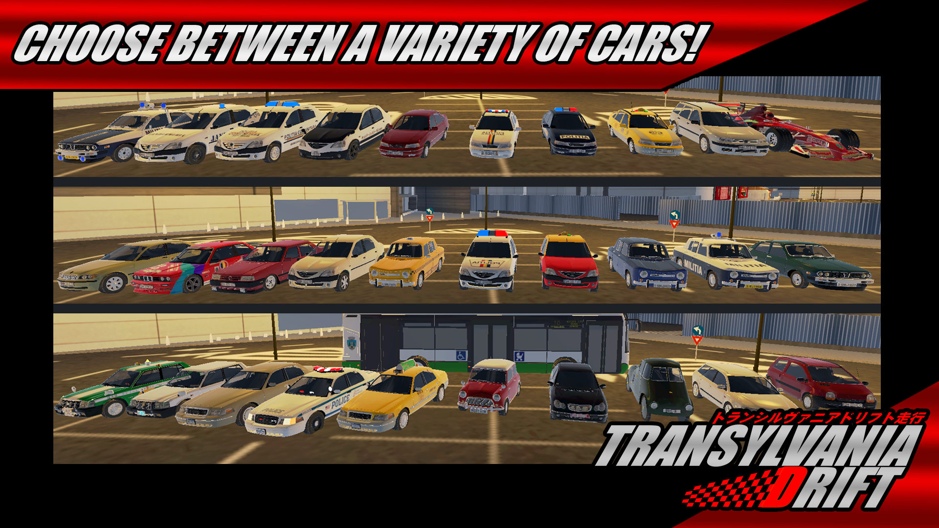Transylvania Drift Game Screenshot