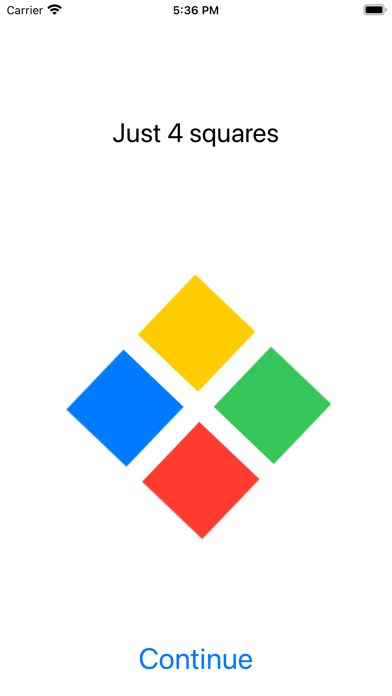 Cuplikan Layar Game Just 4 Squares