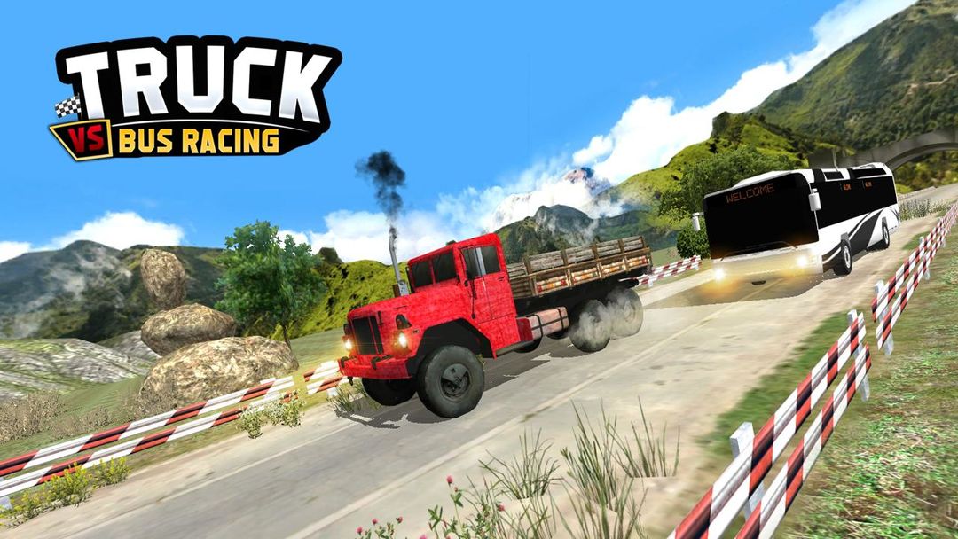 Screenshot of Truck Vs Bus Racing