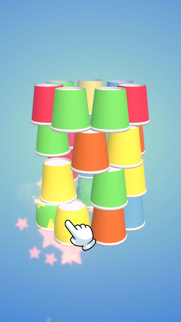 Cup Sort 3D screenshot game