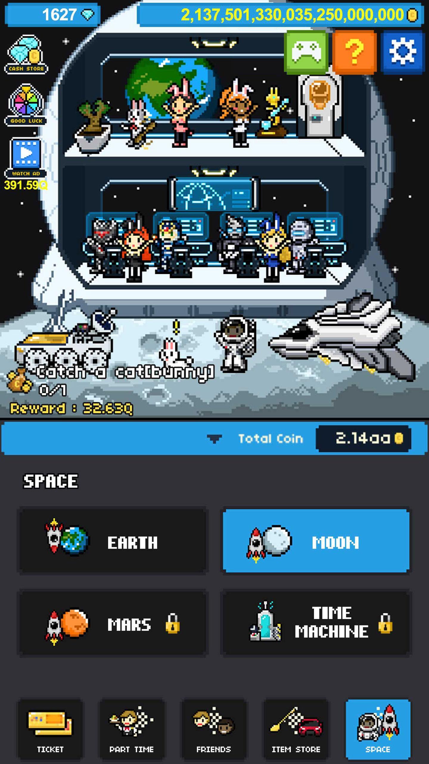 Screenshot of Rags to Riches : Billionaire Clicker