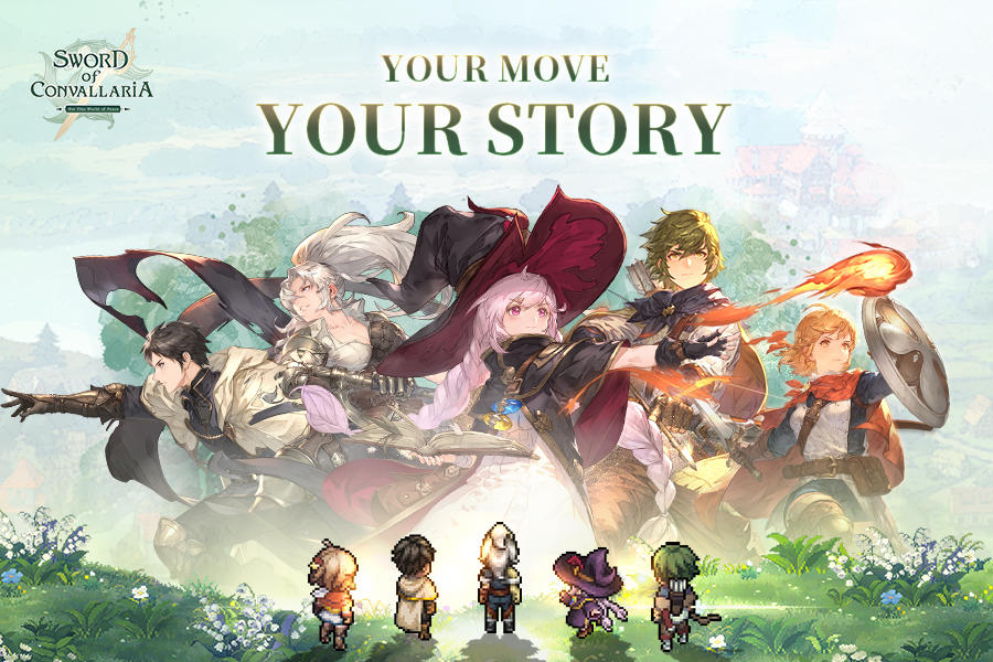 Screenshot of the video of Sword of Convallaria