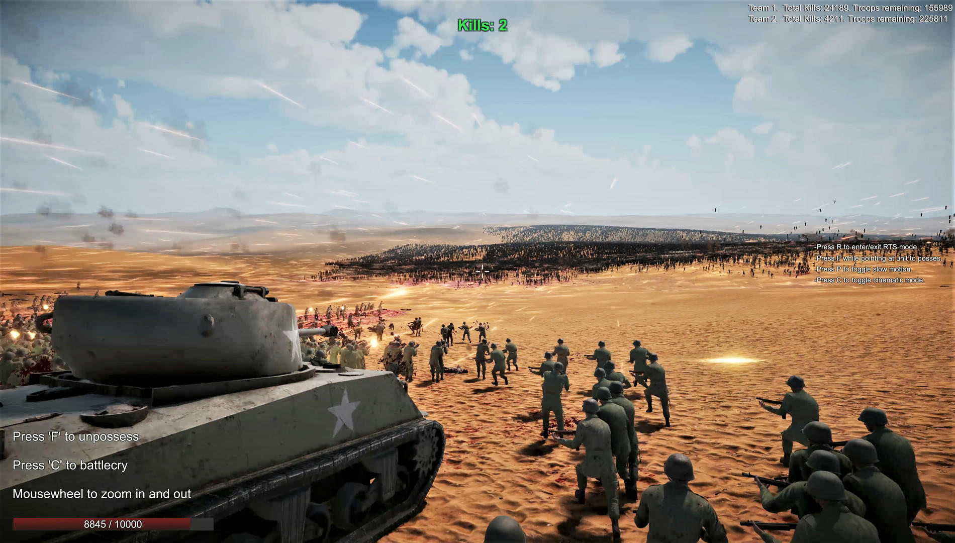 Ultimate Epic Battle Simulator 2 게임 스크린 샷