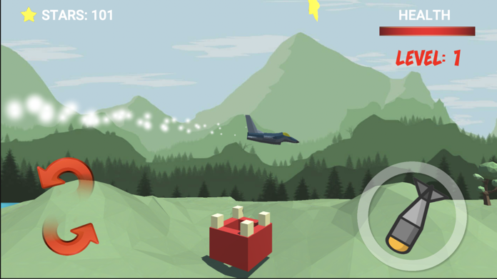 Aviation Bomber Plane ภาพหน้าจอเกม