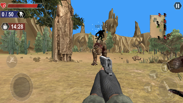 Dino era Hunter Game Screenshot