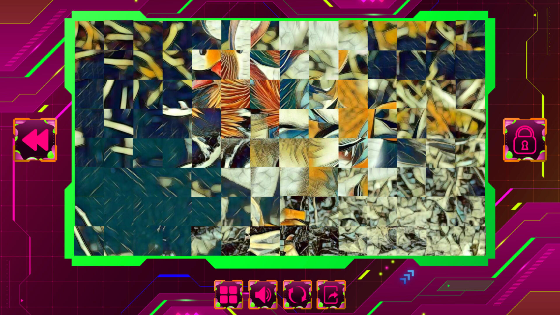 Twizzle Puzzle: Birds screenshot game
