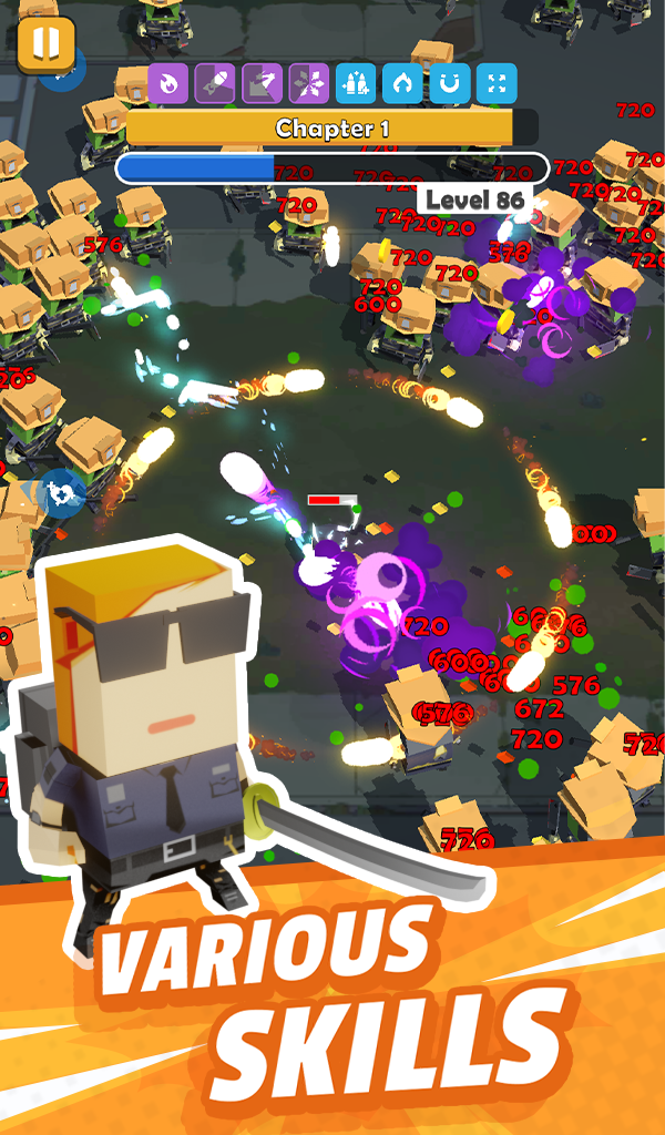 Blox Zombie Survivor 遊戲截圖