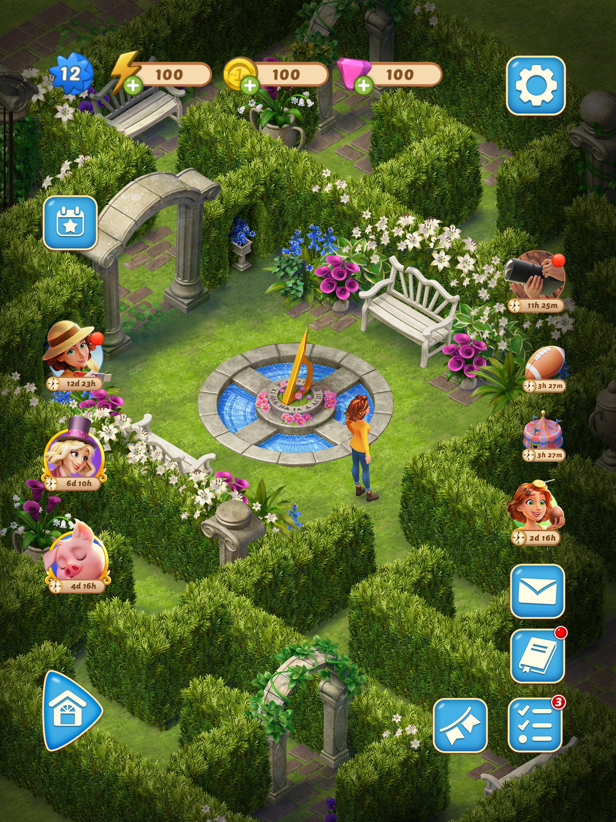 Merge Mansion: Mystery & Story Game Screenshot