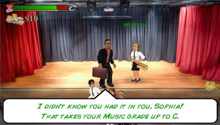 School Days Game Screenshot