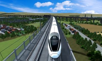 Cuplikan Layar Game Bullet train simulation