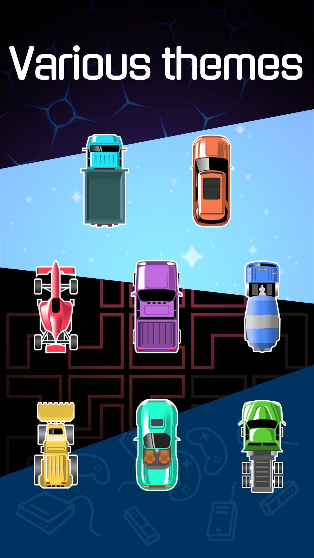 Car Sort: Puzzle Color Games ภาพหน้าจอเกม