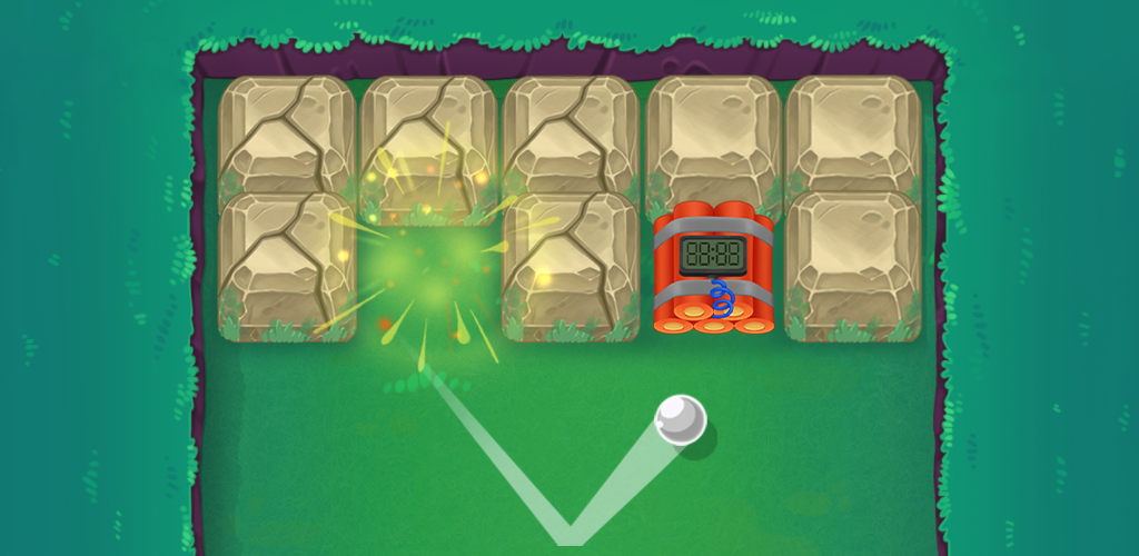 Screenshot dari video Bounce ball: Brick Breaker