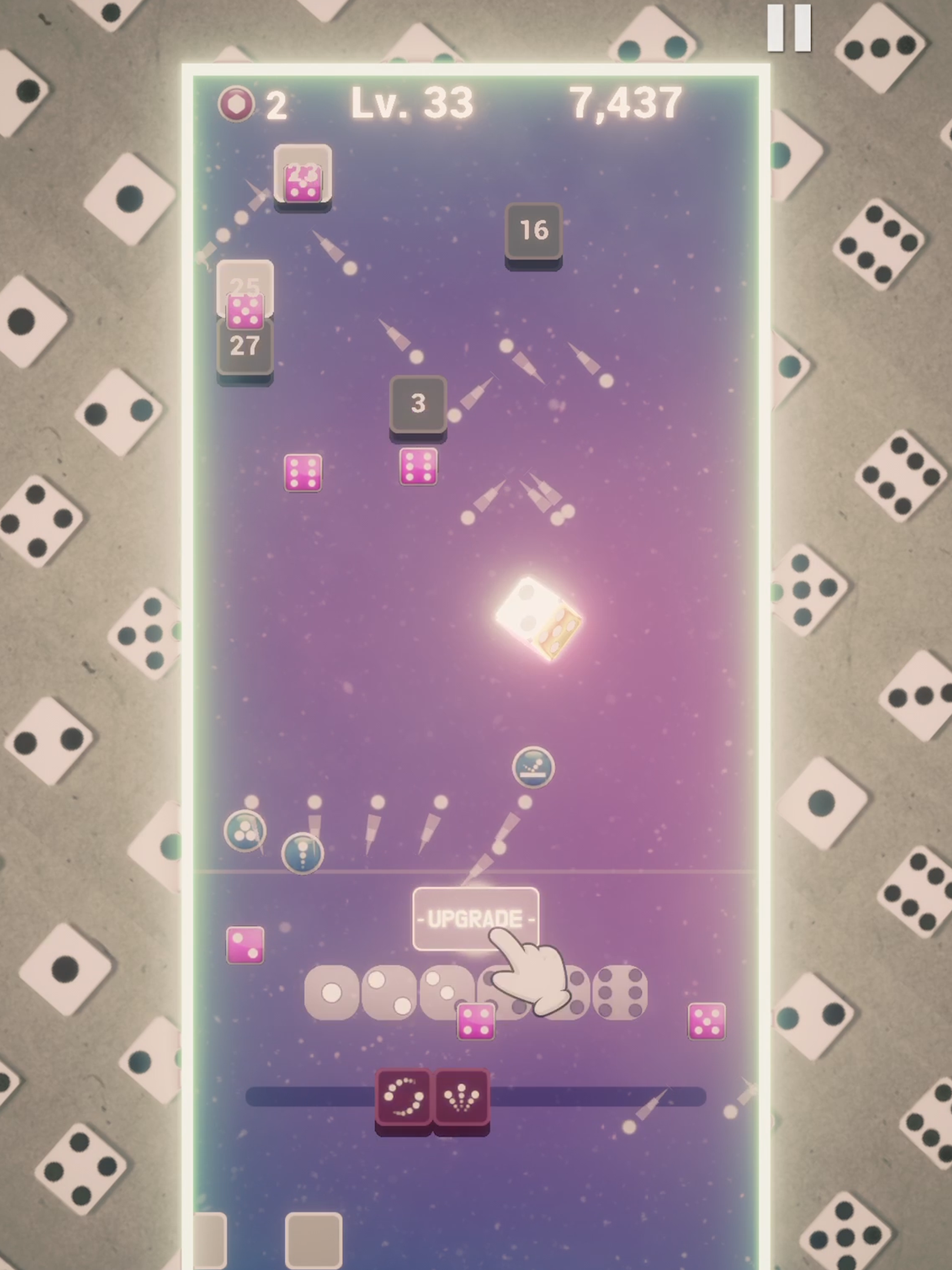 DBB  - Dice Brick Breaker Game Screenshot