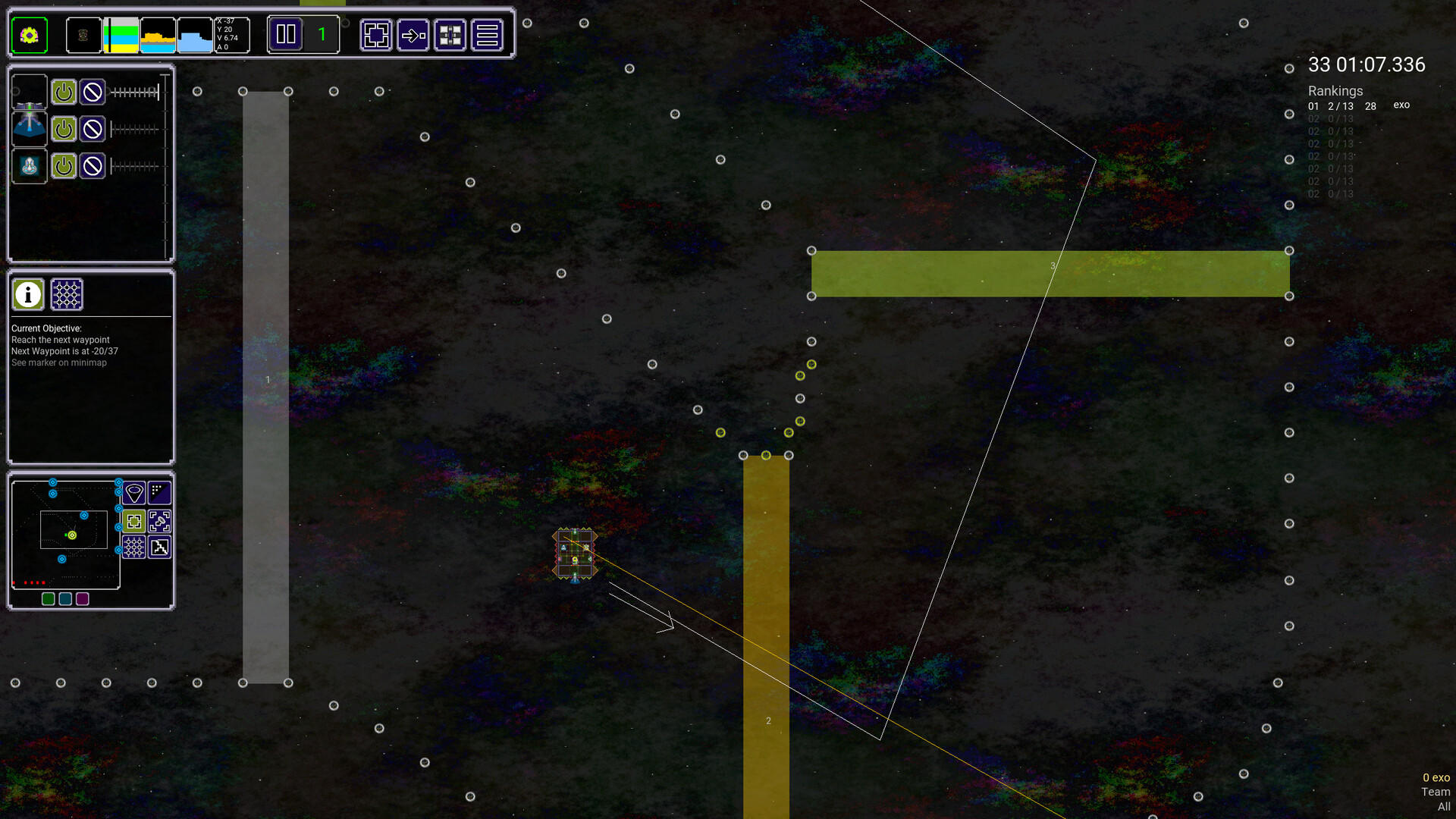 Spacecraft Tactics screenshot game