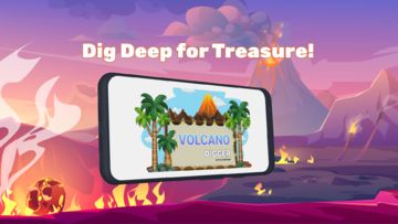 Volcano Digger Game Screenshot