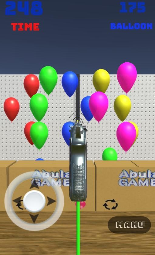 Night market shot balloon Game Screenshot