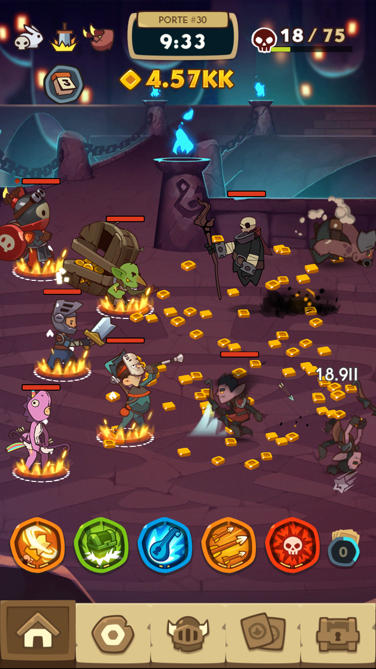 Almost a Hero — Idle RPG Game Screenshot