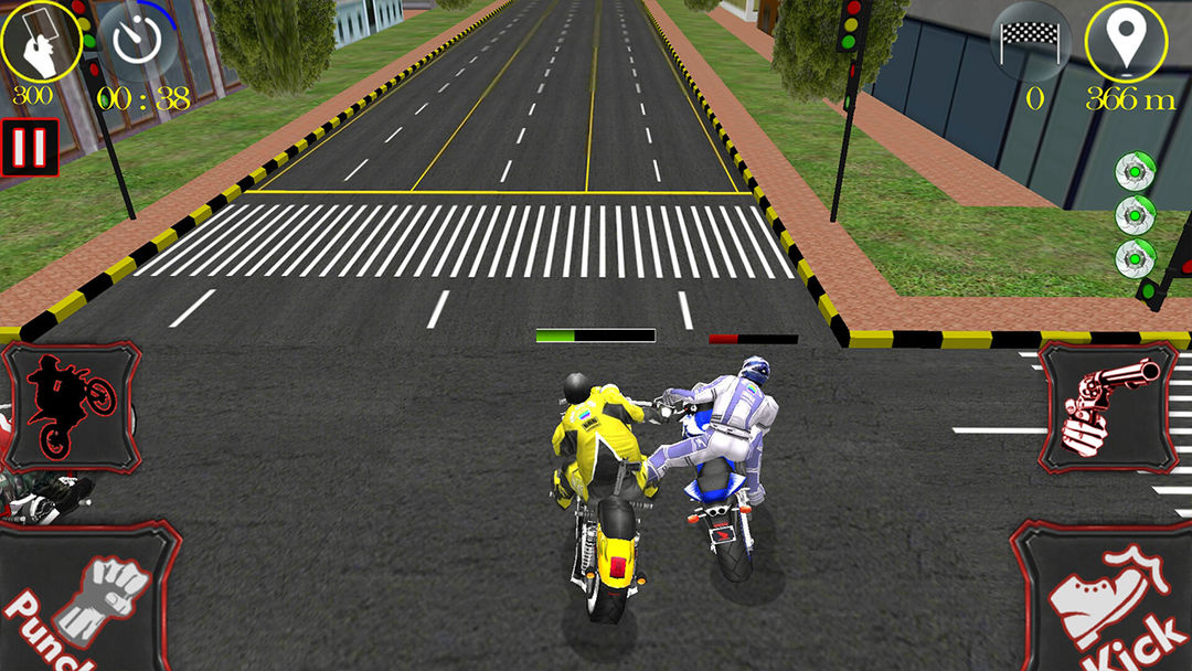 Bike Race Fighter 게임 스크린 샷