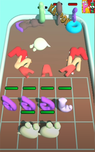 Screenshot of Alphabet Lore Merge