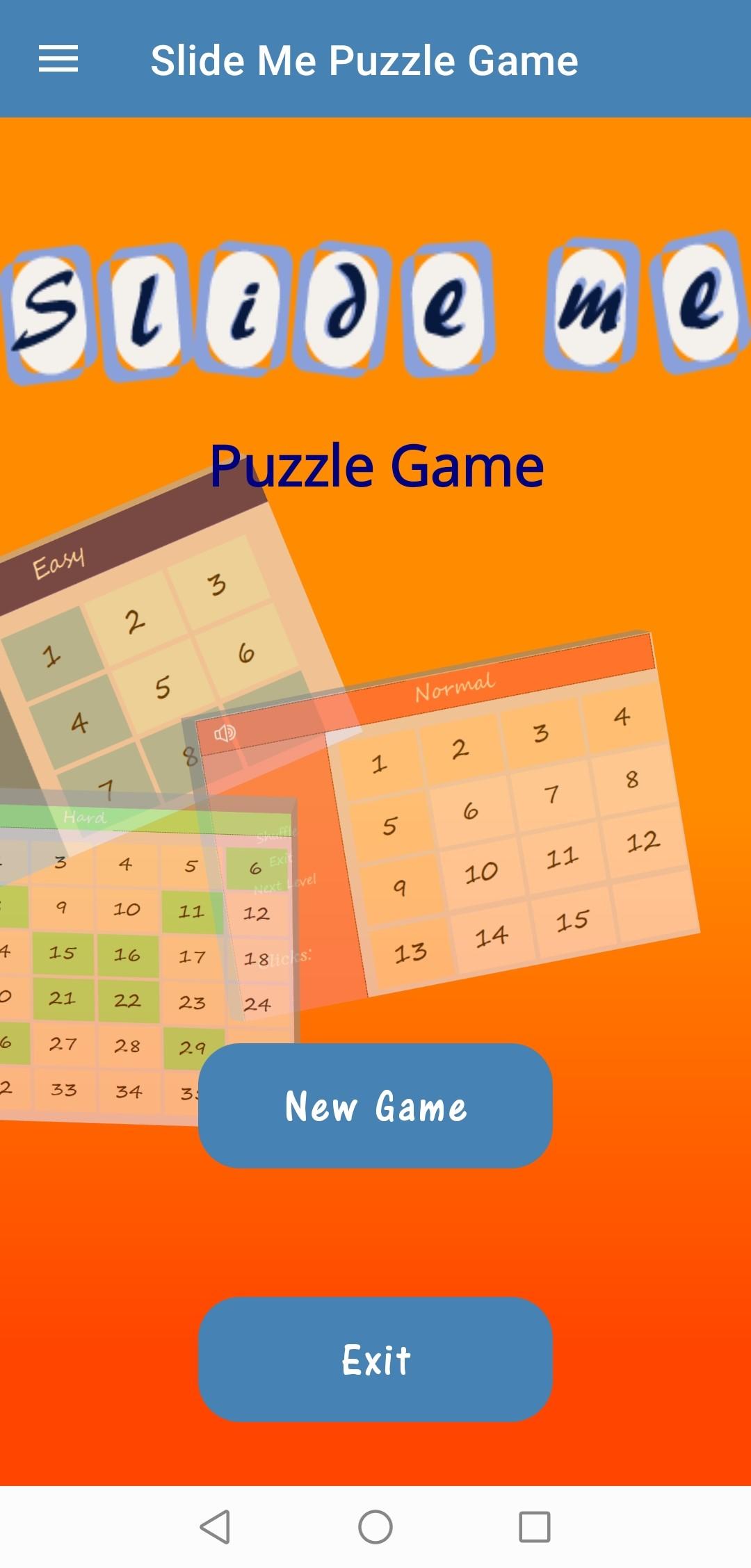 Screenshot of Slide Me Puzzle Game Pro