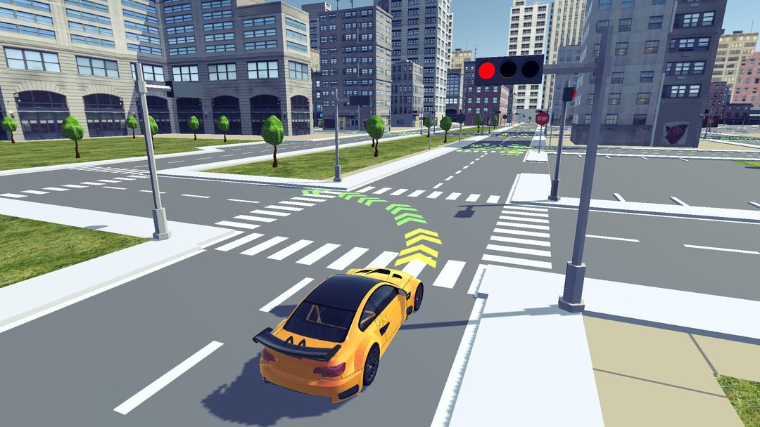 Driving School 3D ภาพหน้าจอเกม