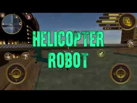 Screenshot of the video of Robot Helicopter
