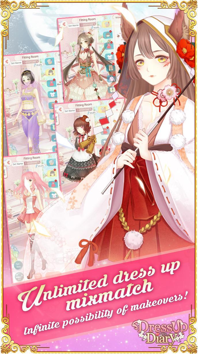 Dress Up Diary: True Love ภาพหน้าจอเกม