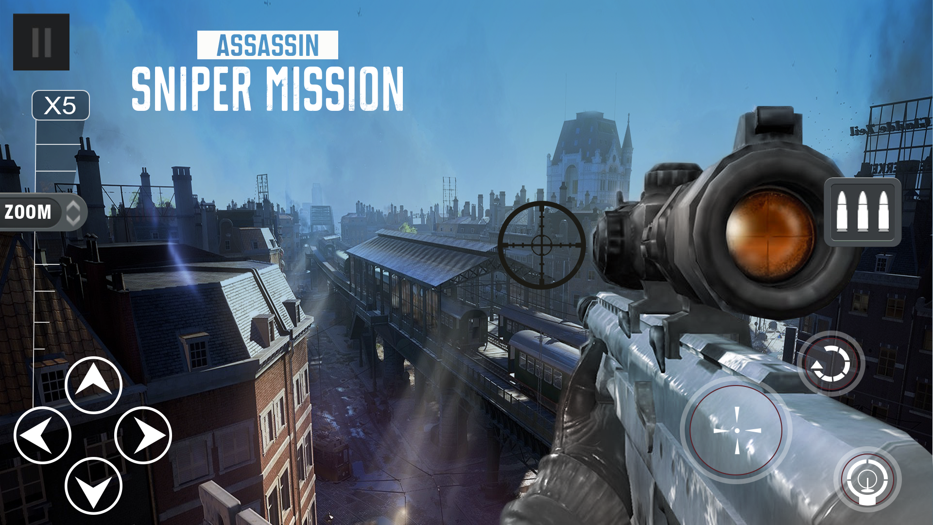 Assassin Sniper Mission ภาพหน้าจอเกม
