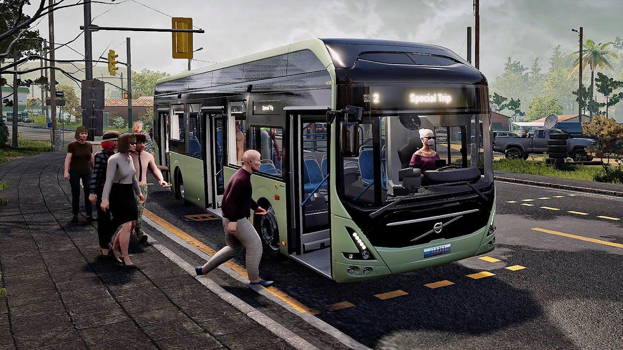 Screenshot of Indian Bus Volvo Simulator