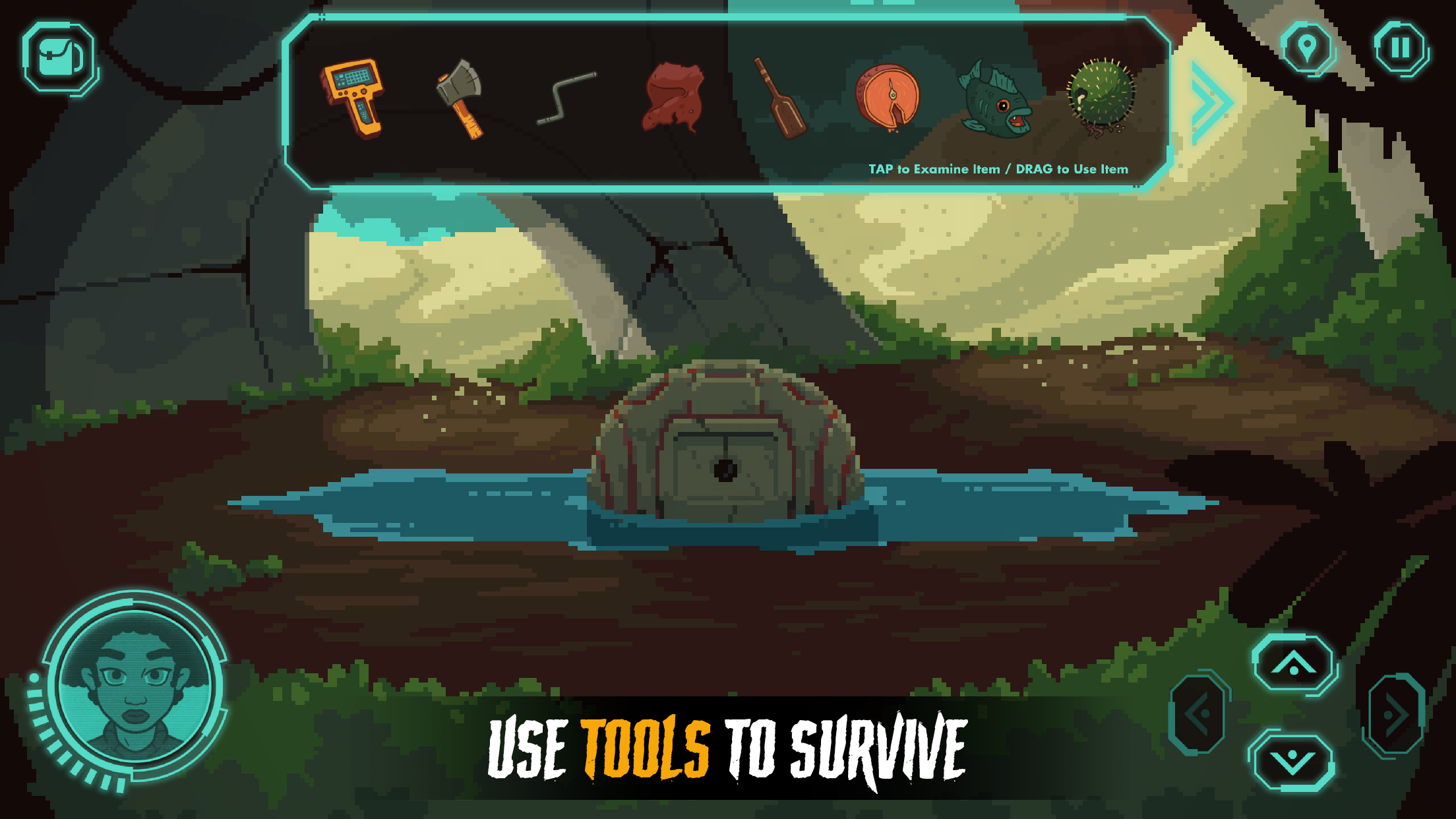 The Abandoned Planet Game Screenshot