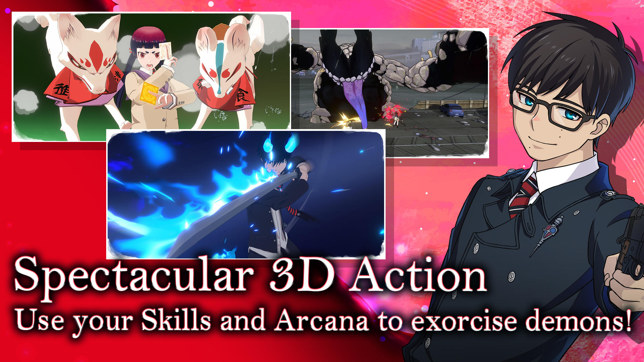 AlternaVvelt Blue Exorcist AS Game Screenshot