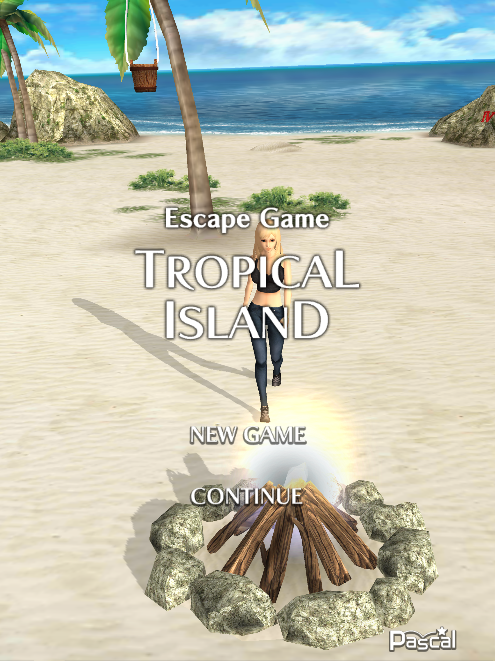 Escape Game Tropical Island Game Screenshot