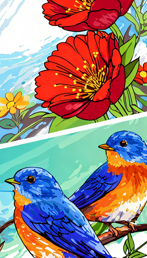 Spring coloring book android ios taptap