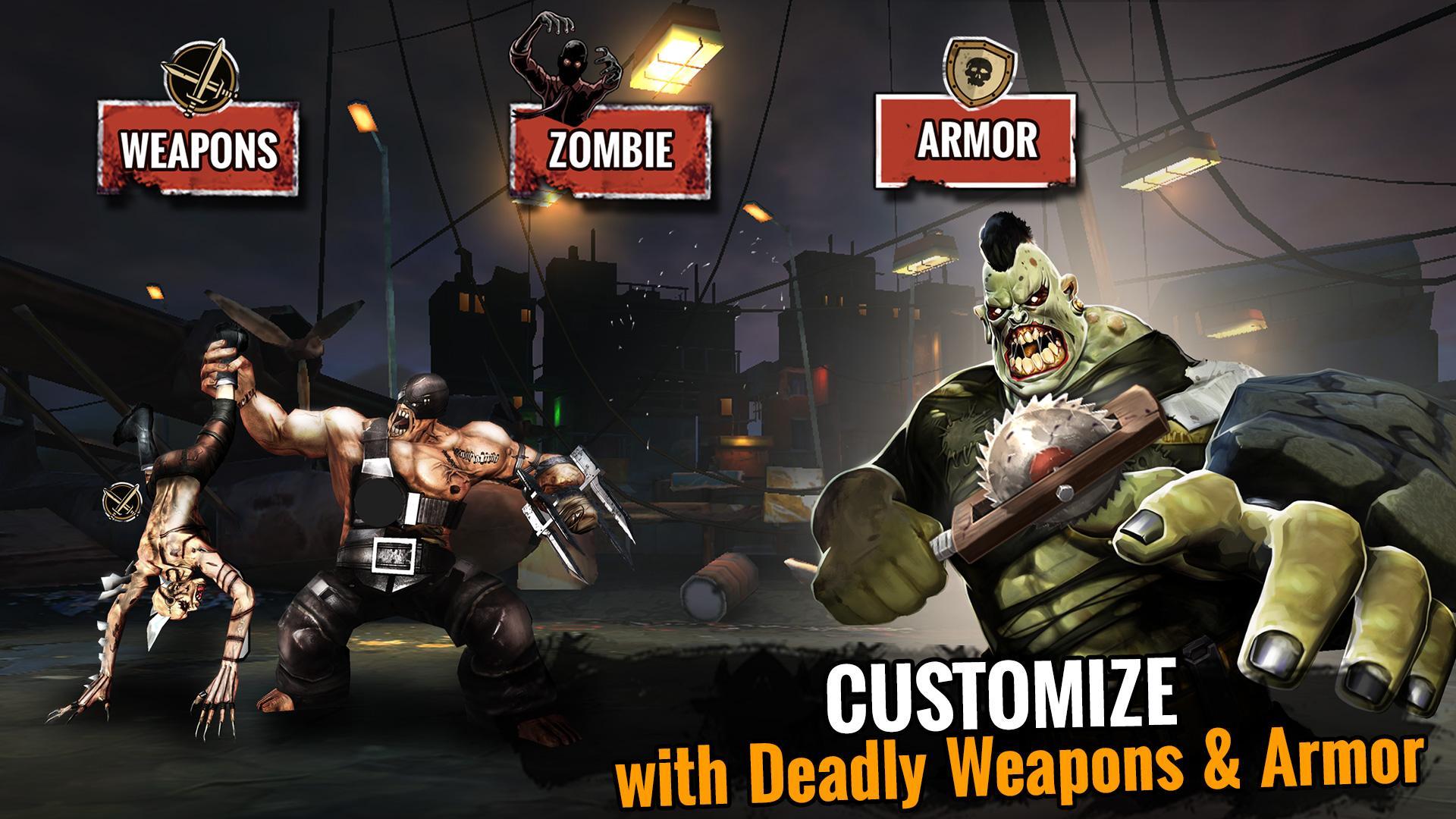 Zombie Ultimate Fighting Champ Game Screenshot
