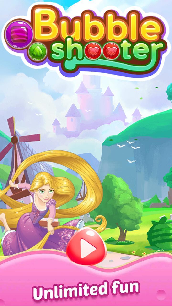 New Bubble Shooter : Princess Bubble Games ภาพหน้าจอเกม