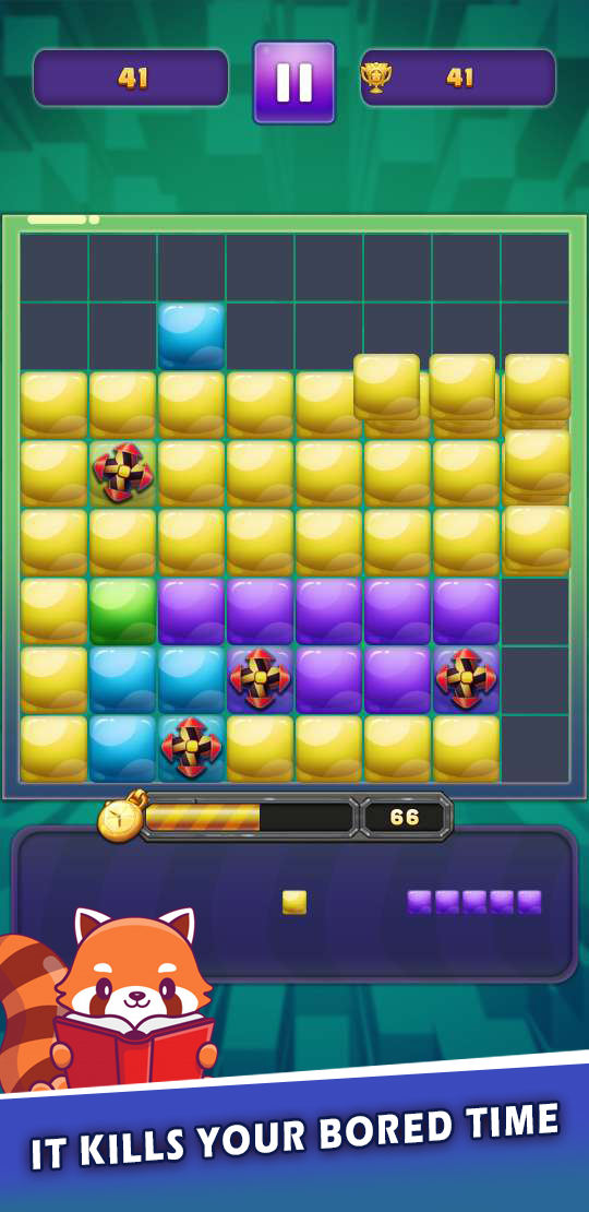 Cuplikan Layar Game Block Puzzle Candy
