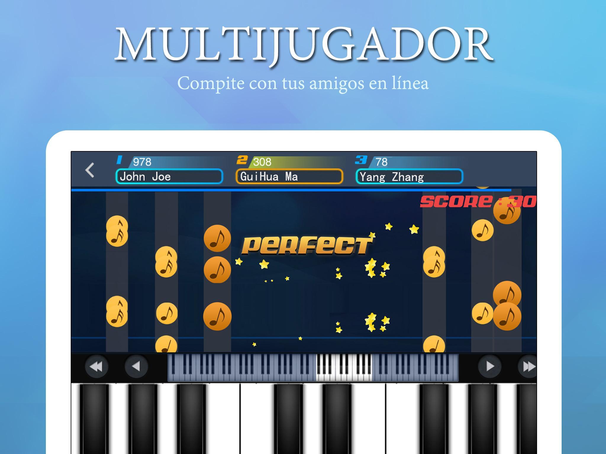 Captura de Pantalla del Juego Perfect Piano